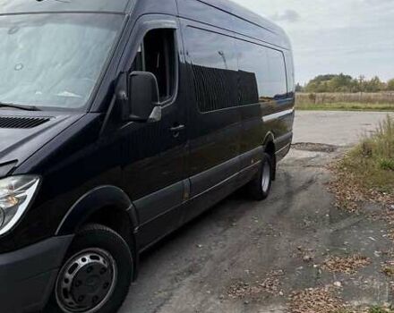 Черный Мерседес Sprinter, объемом двигателя 2.99 л и пробегом 273 тыс. км за 35000 $, фото 3 на Automoto.ua
