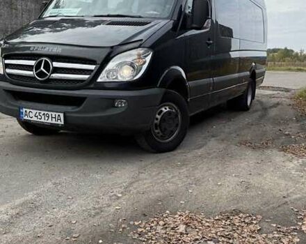Черный Мерседес Sprinter, объемом двигателя 2.99 л и пробегом 273 тыс. км за 35000 $, фото 7 на Automoto.ua