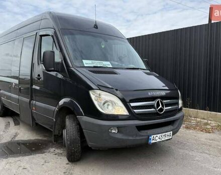 Черный Мерседес Sprinter, объемом двигателя 2.99 л и пробегом 273 тыс. км за 35000 $, фото 4 на Automoto.ua