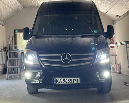 Черный Мерседес Sprinter, объемом двигателя 2.2 л и пробегом 350 тыс. км за 25000 $, фото 14 на Automoto.ua