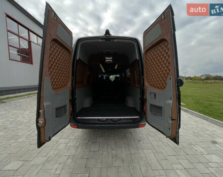 Черный Мерседес Sprinter, объемом двигателя 2.2 л и пробегом 421 тыс. км за 19999 $, фото 94 на Automoto.ua