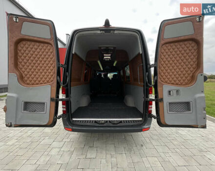 Черный Мерседес Sprinter, объемом двигателя 2.2 л и пробегом 421 тыс. км за 19999 $, фото 95 на Automoto.ua
