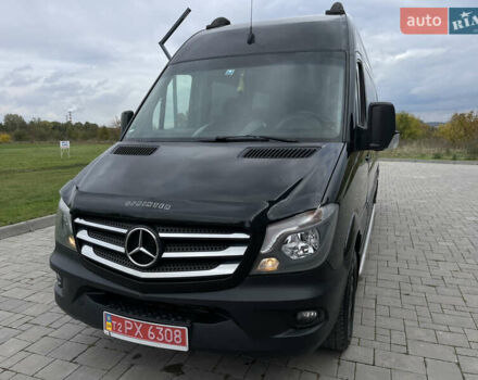 Черный Мерседес Sprinter, объемом двигателя 2.2 л и пробегом 421 тыс. км за 19999 $, фото 29 на Automoto.ua