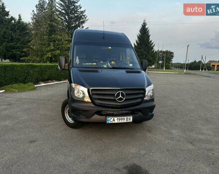 Черный Мерседес Sprinter, объемом двигателя 2.9 л и пробегом 280 тыс. км за 26700 $, фото 7 на Automoto.ua