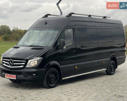 Черный Мерседес Sprinter, объемом двигателя 2.2 л и пробегом 421 тыс. км за 19999 $, фото 3 на Automoto.ua
