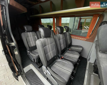 Черный Мерседес Sprinter, объемом двигателя 2.2 л и пробегом 421 тыс. км за 19999 $, фото 66 на Automoto.ua