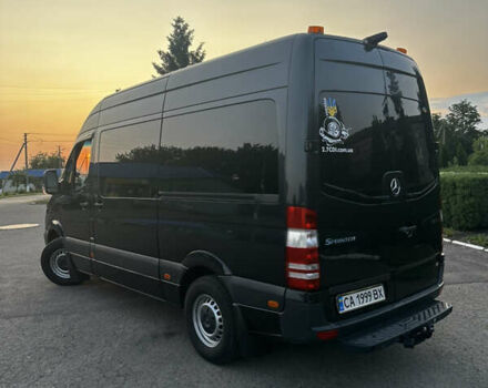 Черный Мерседес Sprinter, объемом двигателя 2.9 л и пробегом 280 тыс. км за 26700 $, фото 1 на Automoto.ua