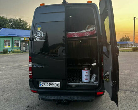 Черный Мерседес Sprinter, объемом двигателя 2.9 л и пробегом 280 тыс. км за 26700 $, фото 9 на Automoto.ua