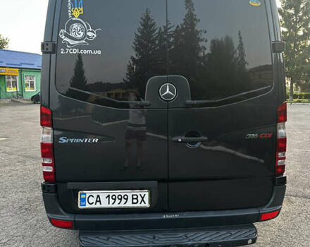 Черный Мерседес Sprinter, объемом двигателя 2.9 л и пробегом 280 тыс. км за 26700 $, фото 2 на Automoto.ua