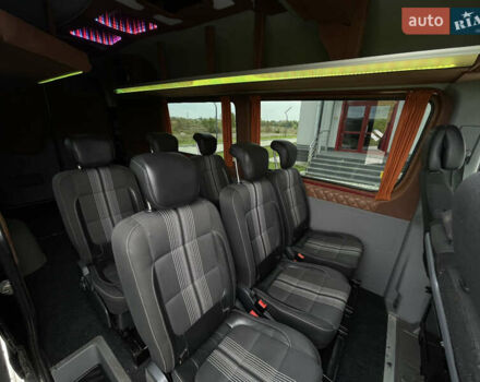 Черный Мерседес Sprinter, объемом двигателя 2.2 л и пробегом 421 тыс. км за 19999 $, фото 100 на Automoto.ua