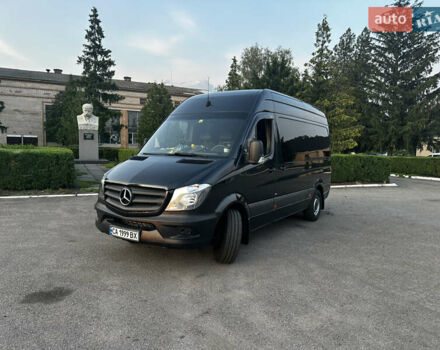 Черный Мерседес Sprinter, объемом двигателя 2.9 л и пробегом 280 тыс. км за 26700 $, фото 6 на Automoto.ua