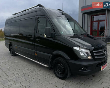 Черный Мерседес Sprinter, объемом двигателя 2.2 л и пробегом 421 тыс. км за 19999 $, фото 43 на Automoto.ua