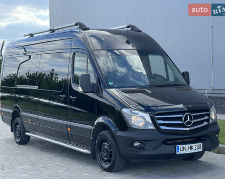 Чорний Мерседес Sprinter, об'ємом двигуна 2.2 л та пробігом 421 тис. км за 19550 $, фото 6 на Automoto.ua