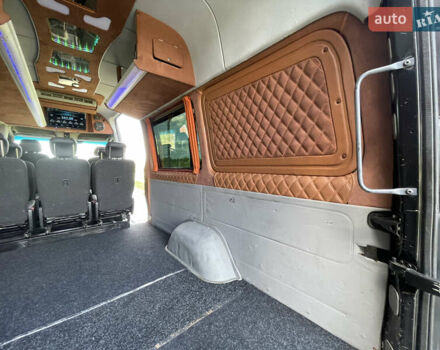 Чорний Мерседес Sprinter, об'ємом двигуна 2.2 л та пробігом 421 тис. км за 19550 $, фото 97 на Automoto.ua