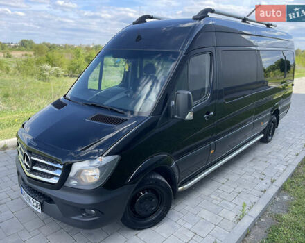 Чорний Мерседес Sprinter, об'ємом двигуна 2.2 л та пробігом 421 тис. км за 19550 $, фото 3 на Automoto.ua