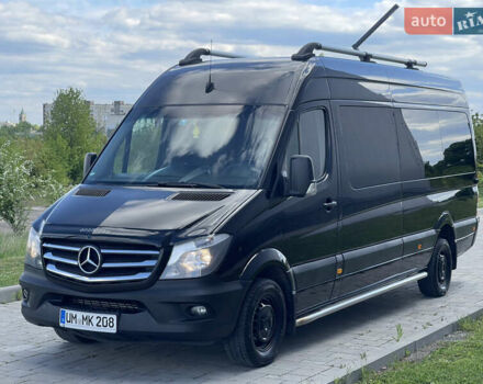 Чорний Мерседес Sprinter, об'ємом двигуна 2.2 л та пробігом 421 тис. км за 19550 $, фото 4 на Automoto.ua