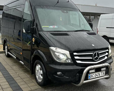 Черный Мерседес Sprinter, объемом двигателя 2.2 л и пробегом 710 тыс. км за 29900 $, фото 1 на Automoto.ua