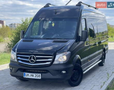 Чорний Мерседес Sprinter, об'ємом двигуна 2.2 л та пробігом 421 тис. км за 19550 $, фото 1 на Automoto.ua