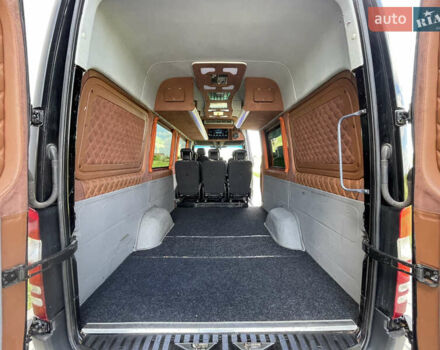 Чорний Мерседес Sprinter, об'ємом двигуна 2.2 л та пробігом 421 тис. км за 19550 $, фото 96 на Automoto.ua