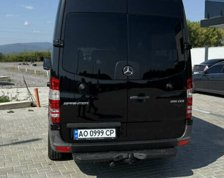 Черный Мерседес Sprinter, объемом двигателя 2.2 л и пробегом 260 тыс. км за 24000 $, фото 1 на Automoto.ua