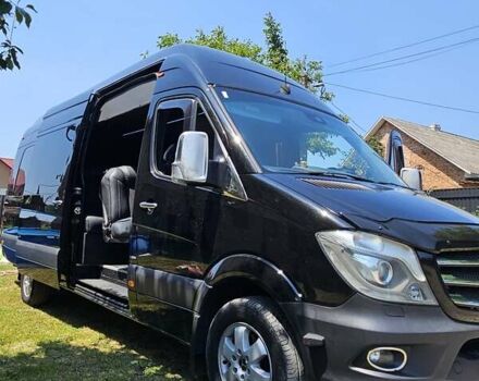Черный Мерседес Sprinter, объемом двигателя 2.99 л и пробегом 732 тыс. км за 41500 $, фото 1 на Automoto.ua