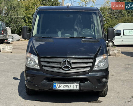 Черный Мерседес Sprinter, объемом двигателя 2.2 л и пробегом 411 тыс. км за 19500 $, фото 9 на Automoto.ua