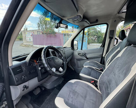 Черный Мерседес Sprinter, объемом двигателя 2.2 л и пробегом 411 тыс. км за 19500 $, фото 24 на Automoto.ua