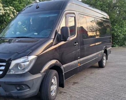 Черный Мерседес Sprinter, объемом двигателя 2.2 л и пробегом 334 тыс. км за 32199 $, фото 7 на Automoto.ua