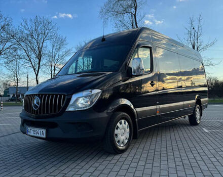Черный Мерседес Sprinter, объемом двигателя 3 л и пробегом 676 тыс. км за 35500 $, фото 3 на Automoto.ua