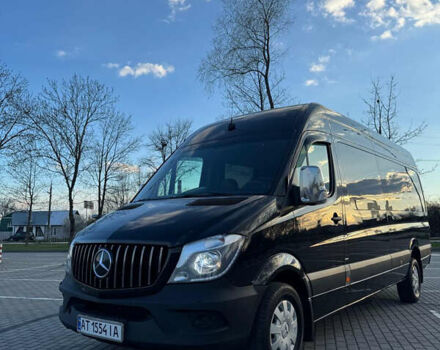 Черный Мерседес Sprinter, объемом двигателя 3 л и пробегом 676 тыс. км за 35500 $, фото 14 на Automoto.ua