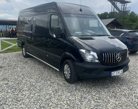 Черный Мерседес Sprinter, объемом двигателя 2.2 л и пробегом 450 тыс. км за 30424 $, фото 2 на Automoto.ua