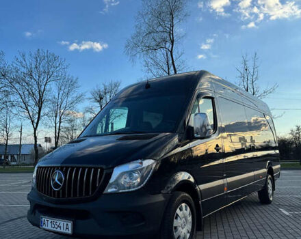 Черный Мерседес Sprinter, объемом двигателя 3 л и пробегом 676 тыс. км за 35500 $, фото 13 на Automoto.ua
