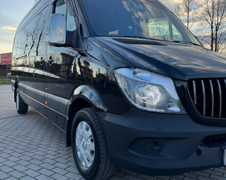 Черный Мерседес Sprinter, объемом двигателя 3 л и пробегом 676 тыс. км за 35500 $, фото 16 на Automoto.ua