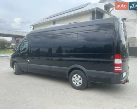Черный Мерседес Sprinter, объемом двигателя 3 л и пробегом 345 тыс. км за 33500 $, фото 2 на Automoto.ua