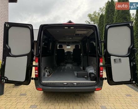 Черный Мерседес Sprinter, объемом двигателя 2.2 л и пробегом 181 тыс. км за 26900 $, фото 66 на Automoto.ua