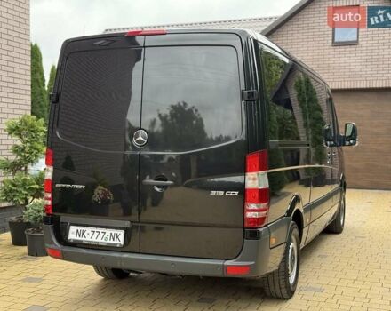 Черный Мерседес Sprinter, объемом двигателя 2.2 л и пробегом 181 тыс. км за 26900 $, фото 14 на Automoto.ua