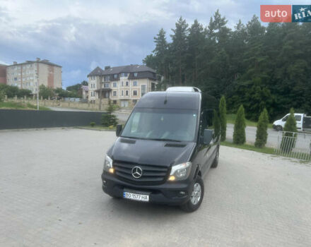 Черный Мерседес Sprinter, объемом двигателя 3 л и пробегом 345 тыс. км за 33500 $, фото 5 на Automoto.ua