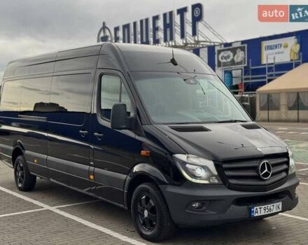 Черный Мерседес Sprinter, объемом двигателя 3 л и пробегом 400 тыс. км за 36500 $, фото 4 на Automoto.ua