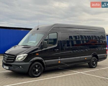 Черный Мерседес Sprinter, объемом двигателя 3 л и пробегом 400 тыс. км за 36500 $, фото 7 на Automoto.ua