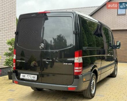 Черный Мерседес Sprinter, объемом двигателя 2.2 л и пробегом 181 тыс. км за 26900 $, фото 13 на Automoto.ua
