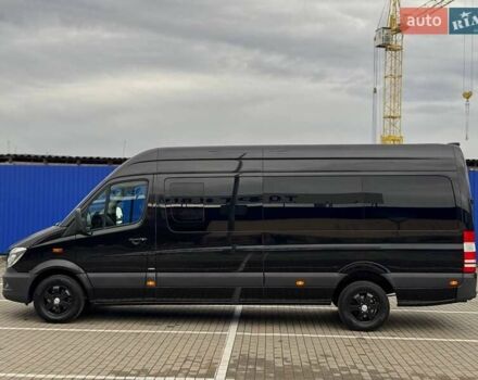 Черный Мерседес Sprinter, объемом двигателя 3 л и пробегом 400 тыс. км за 36500 $, фото 13 на Automoto.ua