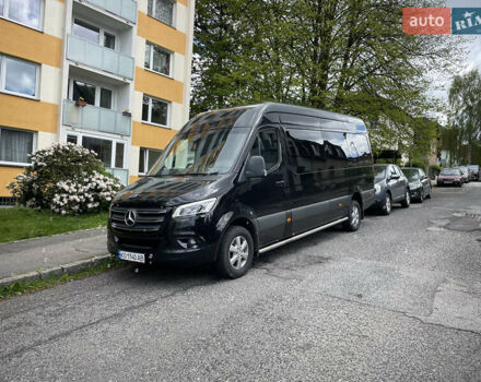 Черный Мерседес Sprinter, объемом двигателя 2.9 л и пробегом 170 тыс. км за 52000 $, фото 21 на Automoto.ua