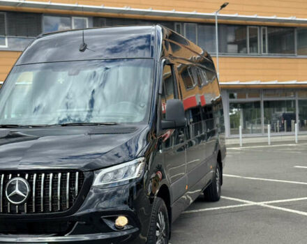 Чорний Мерседес Sprinter, об'ємом двигуна 2.9 л та пробігом 370 тис. км за 49500 $, фото 1 на Automoto.ua
