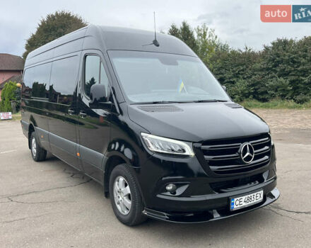 Черный Мерседес Sprinter, объемом двигателя 2.99 л и пробегом 340 тыс. км за 52500 $, фото 3 на Automoto.ua