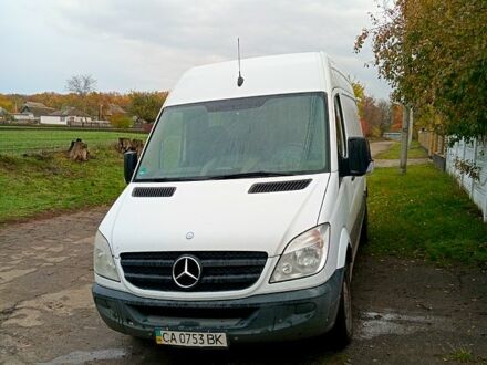 Черный Мерседес Sprinter, объемом двигателя 2.5 л и пробегом 286 тыс. км за 6700 $, фото 1 на Automoto.ua