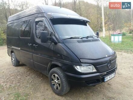 Черный Мерседес Sprinter, объемом двигателя 2.3 л и пробегом 5 тыс. км за 8000 $, фото 1 на Automoto.ua