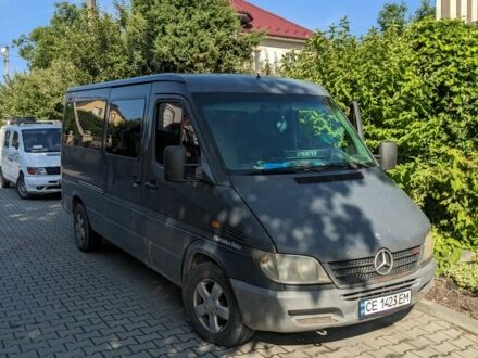 Мерседес Sprinter 2001 у Чернівцях на Automoto.ua Чорний Мерседес Sprinter, об'ємом двигуна 2.1 л та пробігом 750 тис. км за 4200 $, фото 1 на Automoto.ua