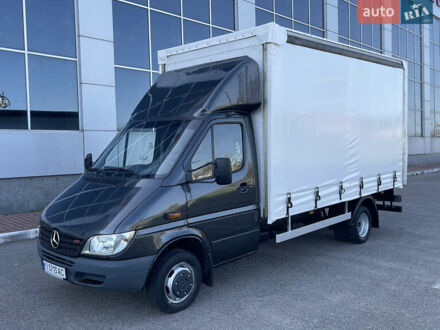 Черный Мерседес Sprinter, объемом двигателя 2.2 л и пробегом 711 тыс. км за 14400 $, фото 1 на Automoto.ua