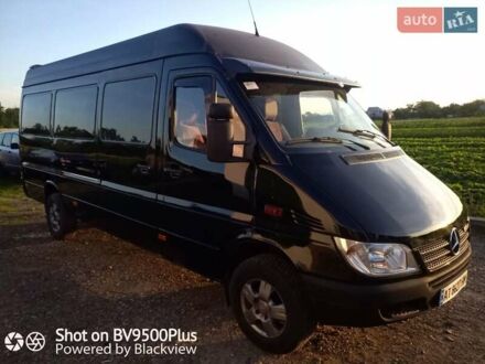 Черный Мерседес Sprinter, объемом двигателя 2.7 л и пробегом 23 тыс. км за 10500 $, фото 1 на Automoto.ua
