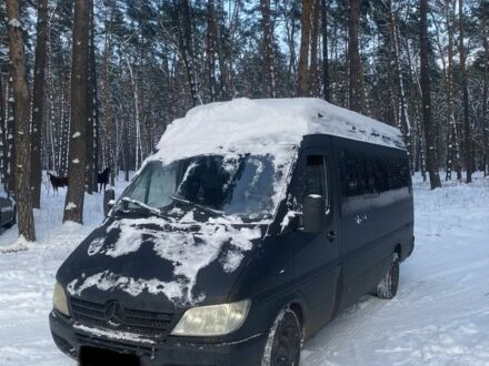 Чорний Мерседес Sprinter, об'ємом двигуна 2.2 л та пробігом 411 тис. км за 1850 $, фото 1 на Automoto.ua